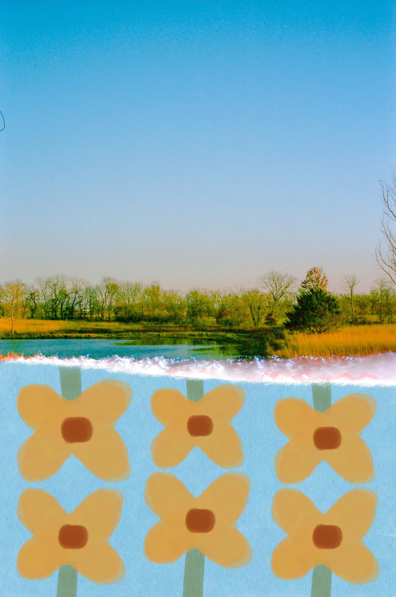 Flower Mirror