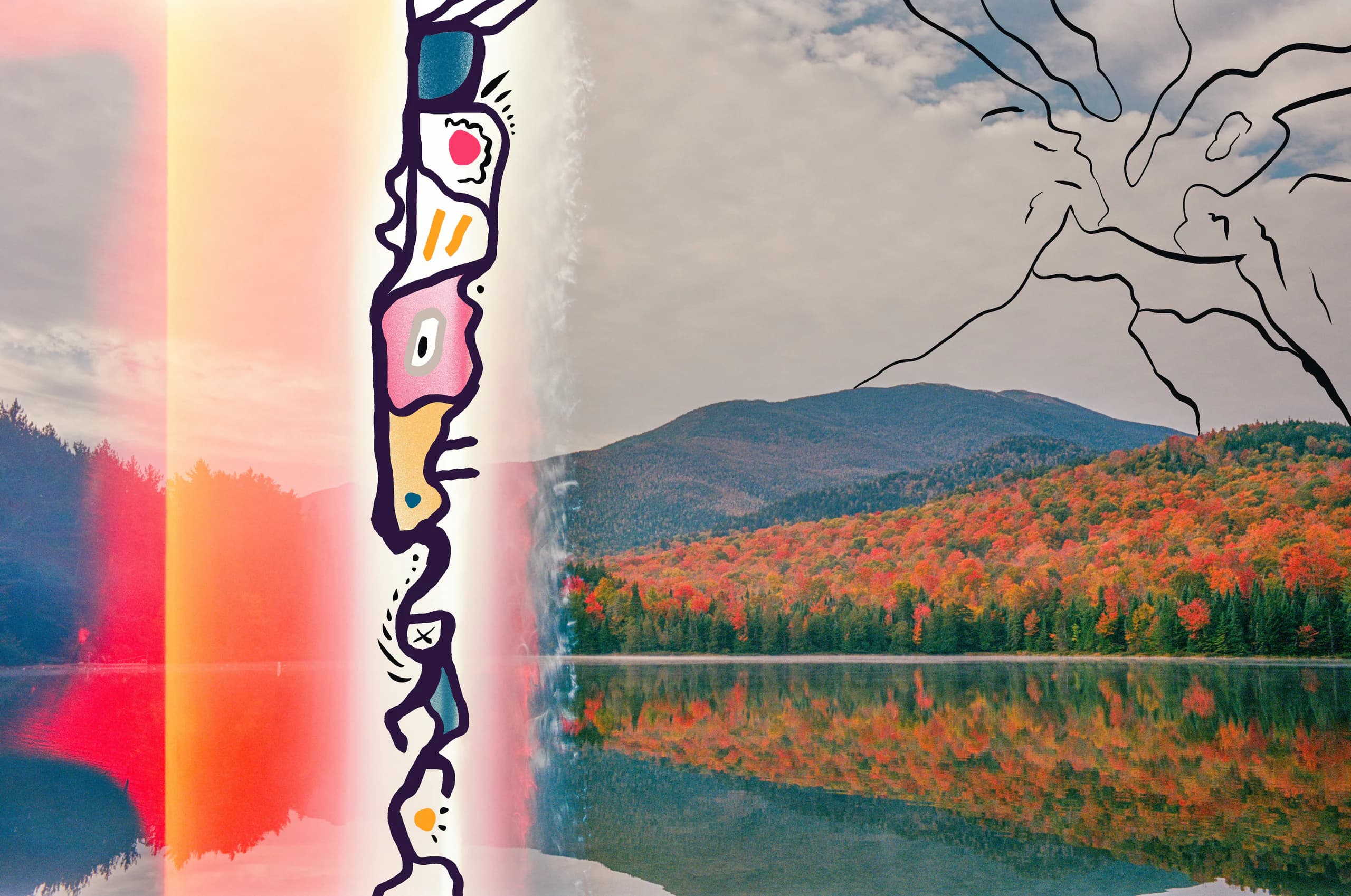 There Is a Volcano in Heart Lake